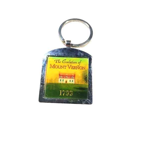 The Evolution of Mount Vernon Keychain Souvenir - Picture 2 of 4